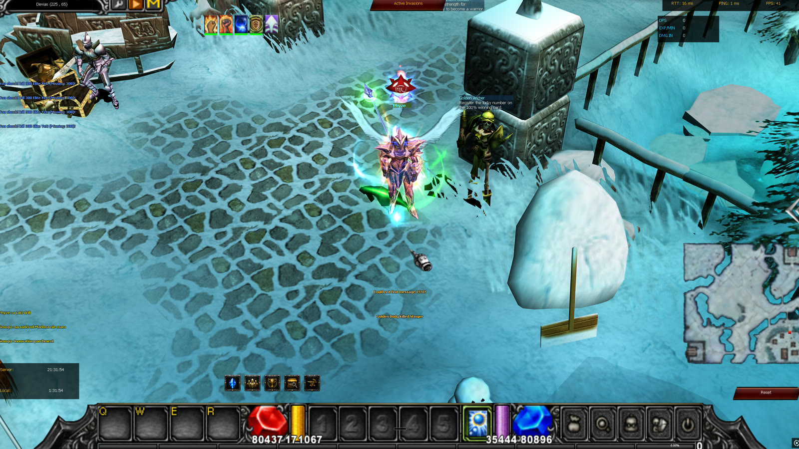 Golden Archer Campaign: 30-Stage PvE Questline